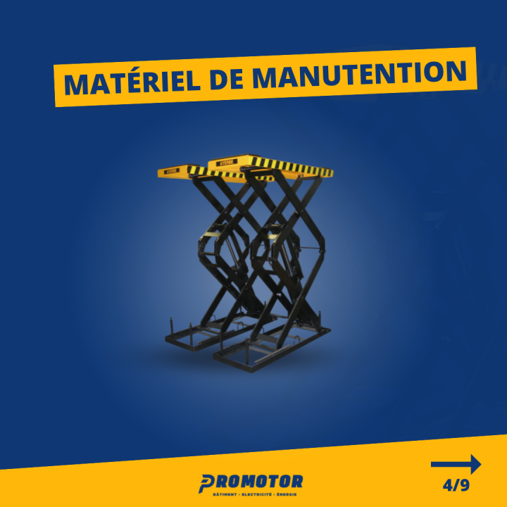 Vente de matériel de manutention Martinique
